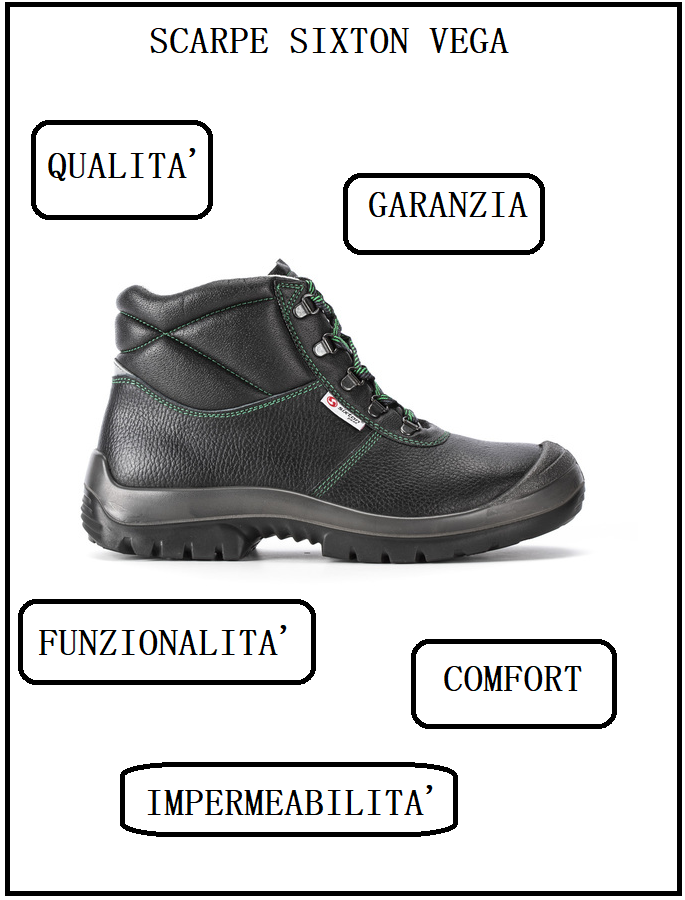 Scarpe antinfortunistiche outlet vega